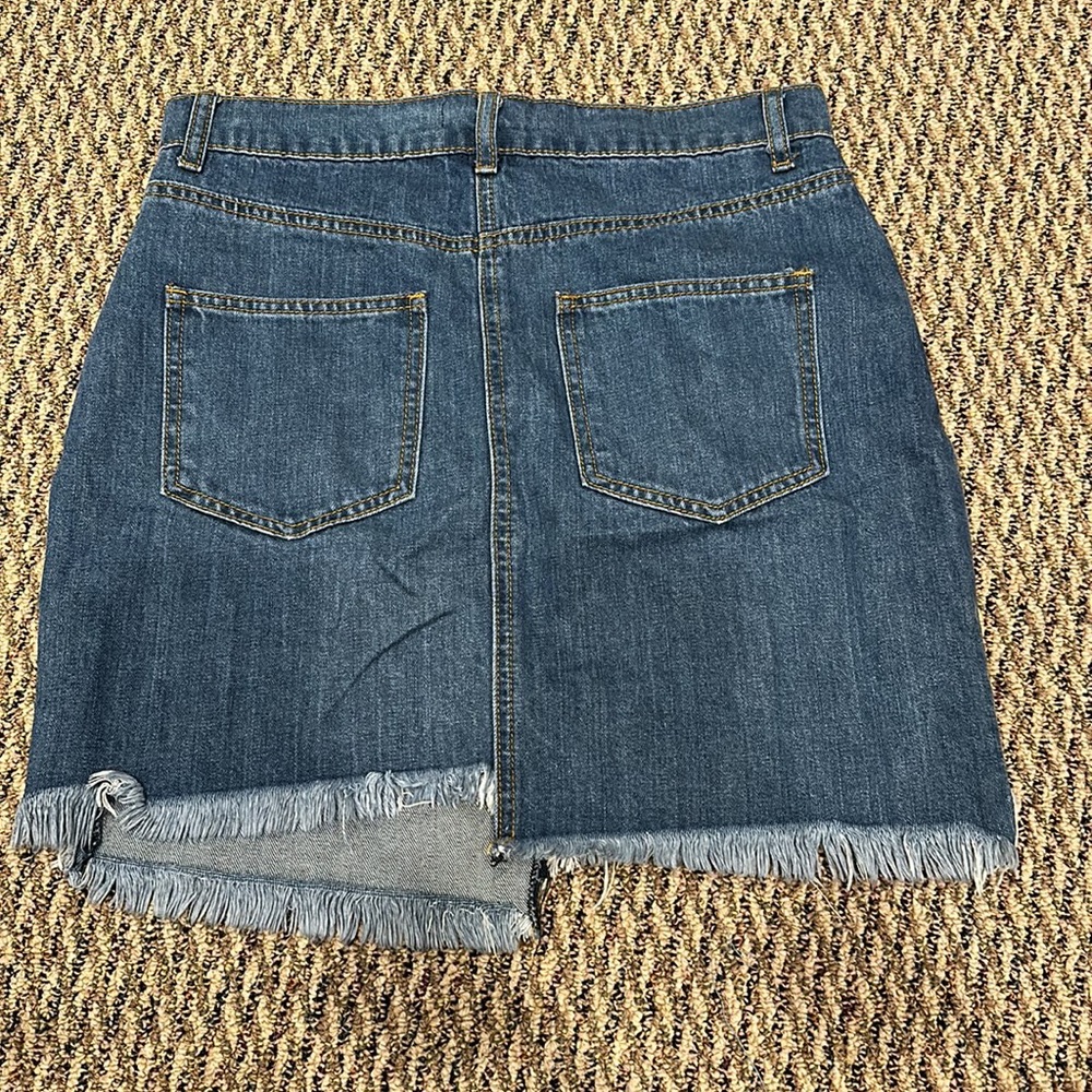 NEW forever 21 Jean denim skirt - Picture 6 of 6